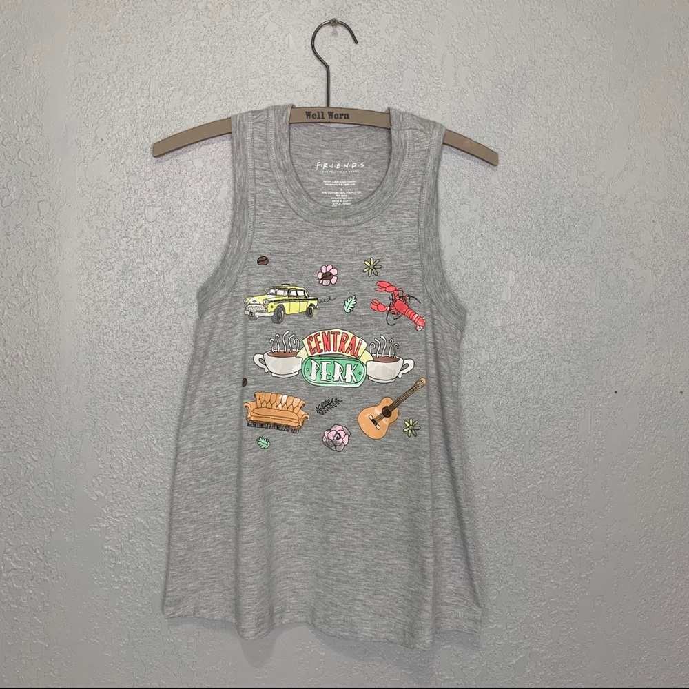 F•R•I•E•N•D•S  Central Perk graphic tank